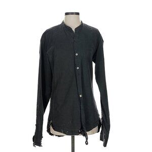 Greg Lauren Tent Studio Shirt Black 0 XS